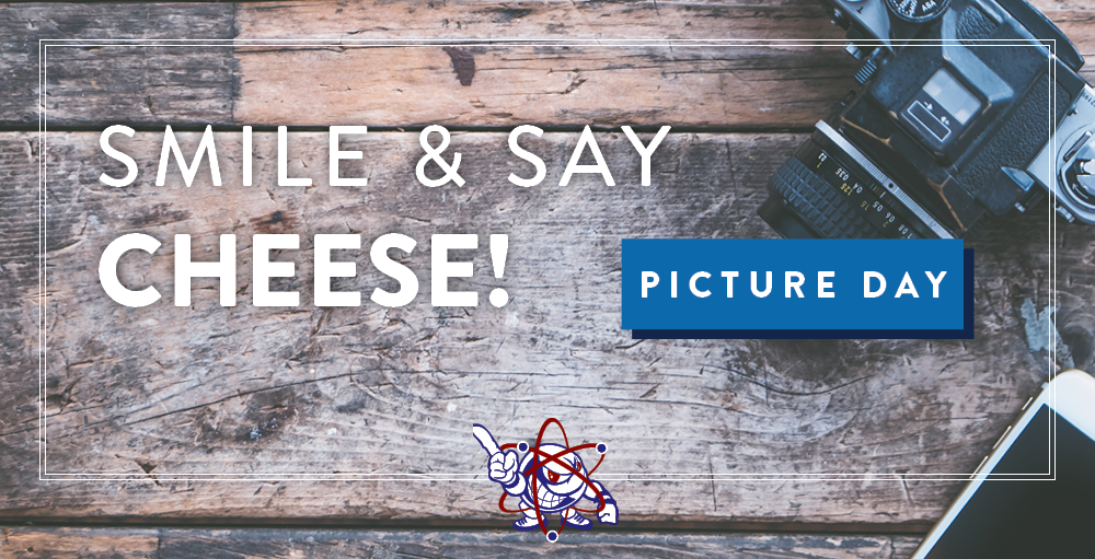 Picture Day is Tuesday, October 8, 2019