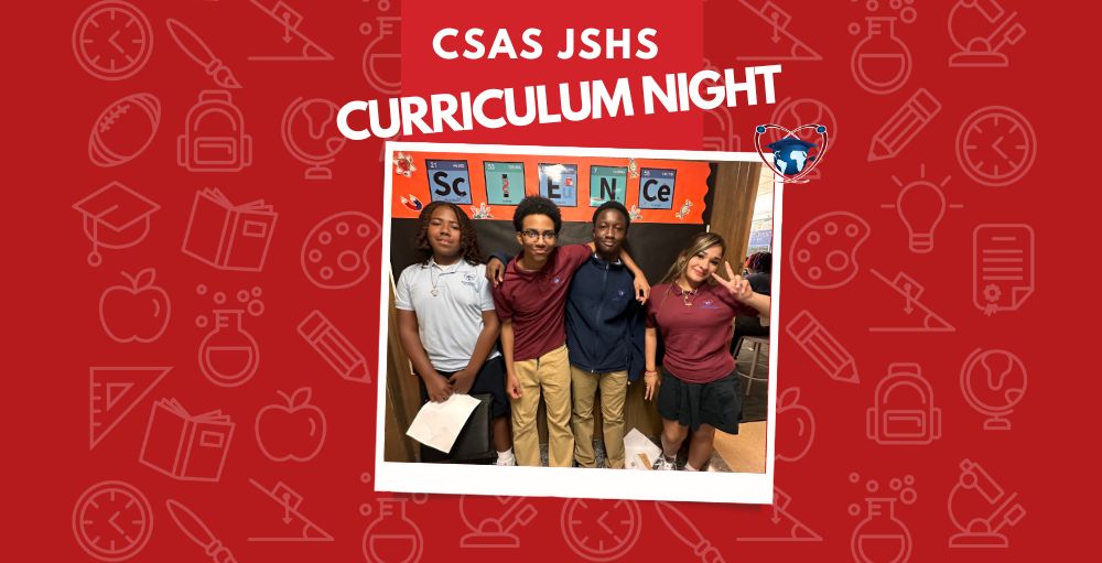 CSAS Junior-Senior High Invites Families to Curriculum Night
