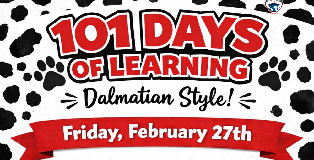 Celebrating 101 Paw-some Days at CSAS ES