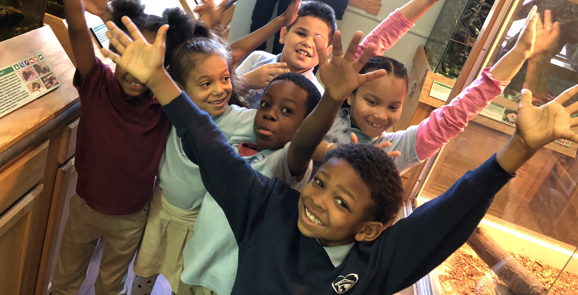 Atoms enjoy a class field trip filled with hands-on learning at the Sciencenter