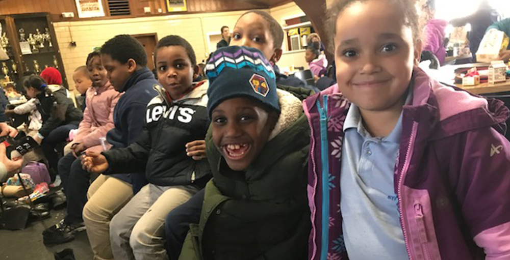 Elementary students visited Meachem Ice Rink on a class field trip