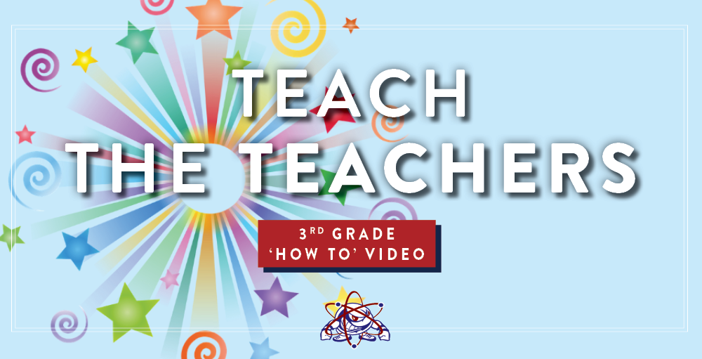Syracuse Academy of Science and Citizenship 3rd grade Atoms teach their teachers something they are passionate about while using ‘how to’ language.