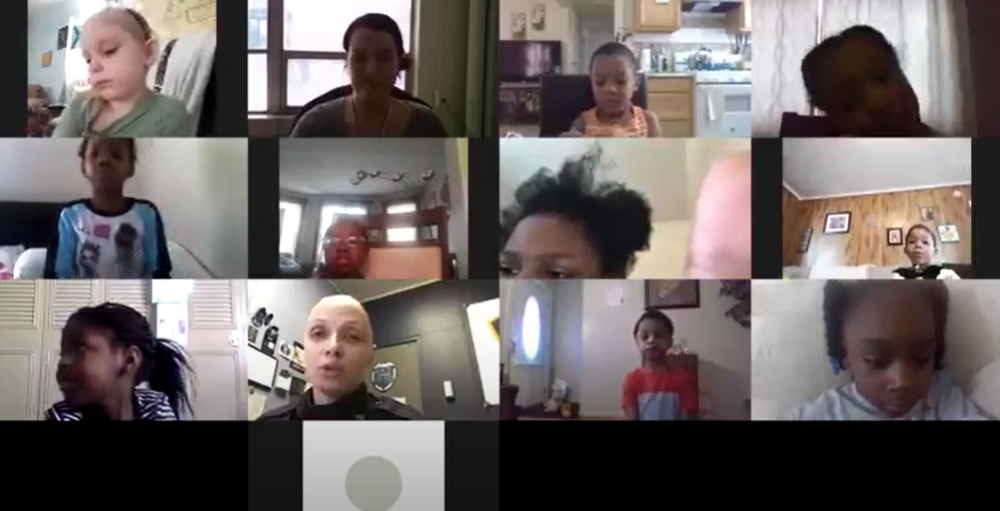 Syracuse Academy of Science and Citizenship welcomes virtual guest speaker, Syracuse Police Officer Jackson for its 28 Speakers in 28 Days project.