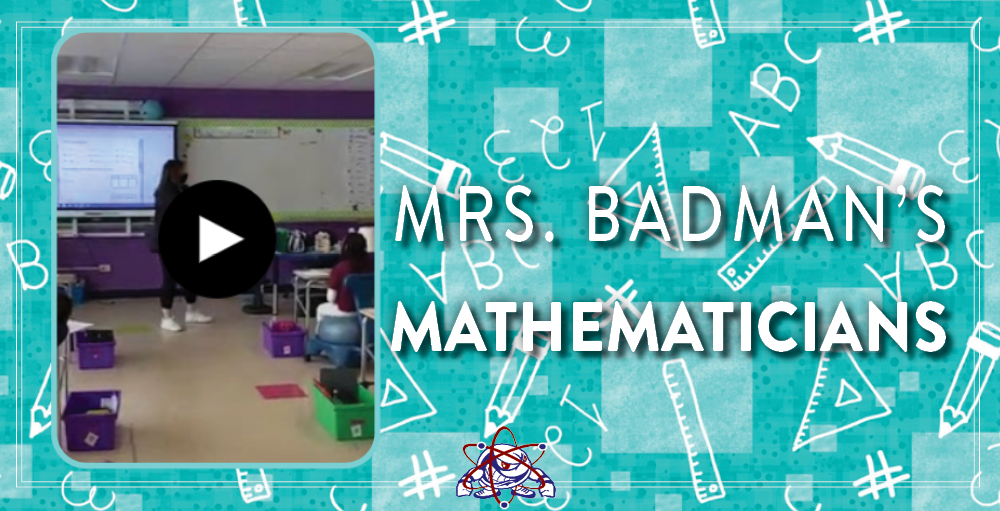 Syracuse Academy of Science and Citizenship 2nd grade Atoms in Mrs. Badman’s class practiced their Fact Fluency skills where they were tasked with solving math equations.