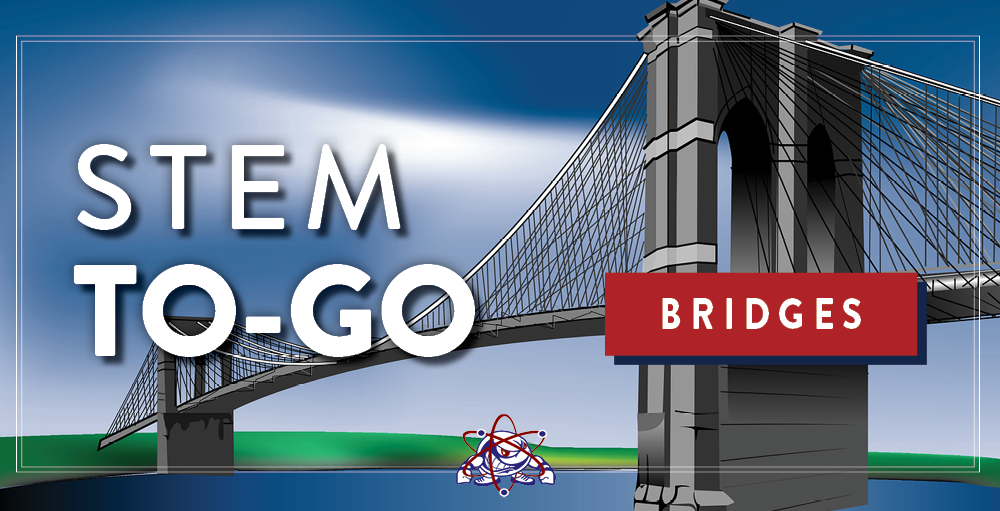 Syracuse Academy of Science and Citizenship elementary school students received their latest STEM-to-Go kit which encourages students to learn about Gravity and Force as they construct bridges.