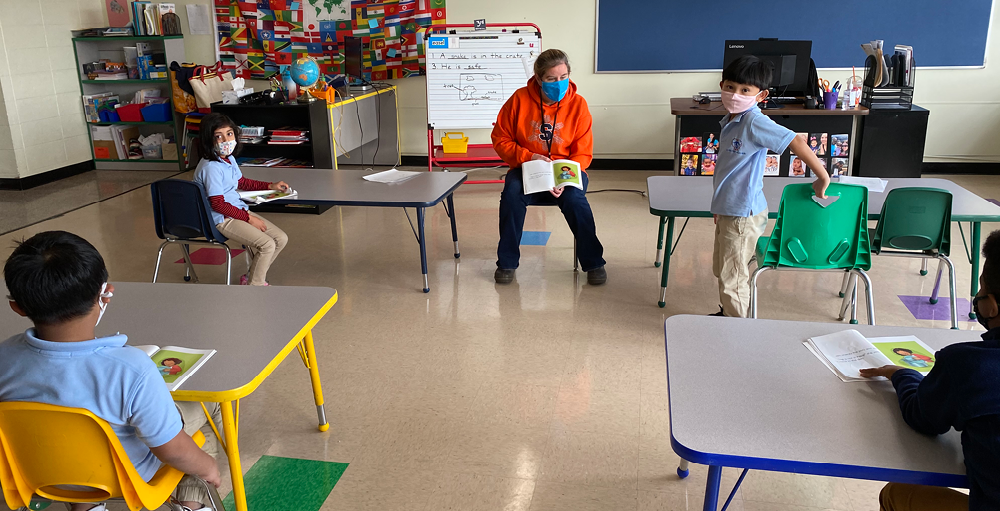 Syracuse Academy of Science and Citizenship school’s ENL teacher, Ms. O’Conner is the unsung hero working behind the scenes to ensure all of our students are successful.