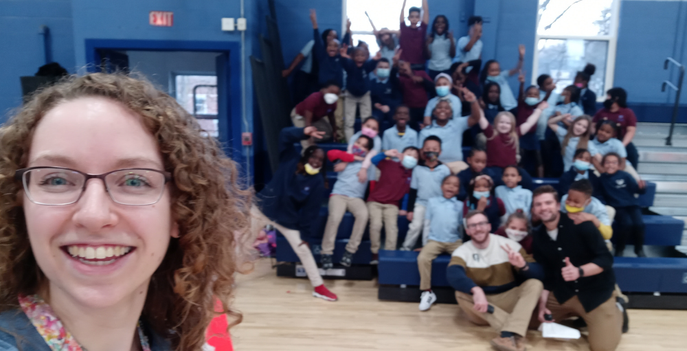 Syracuse Academy of Science and Citizenship elementary school kicks off its Music in the Schools initiative by creating a new after-school choir program, Robins Choir.