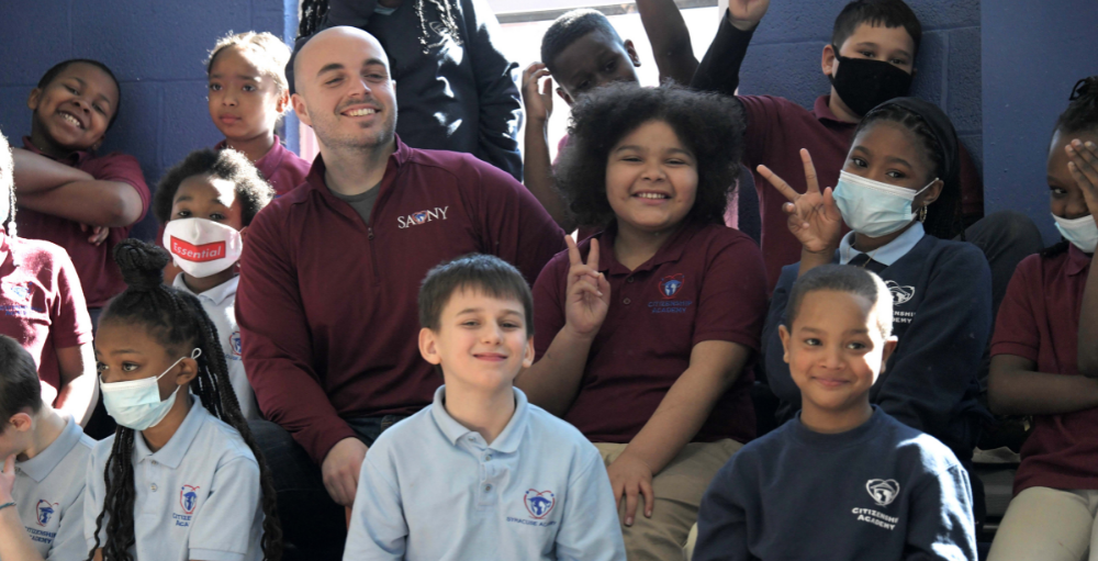 Syracuse Academy of Science and Citizenship elementary school concluded its 28 Speakers in 28 Days series with a special celebration.