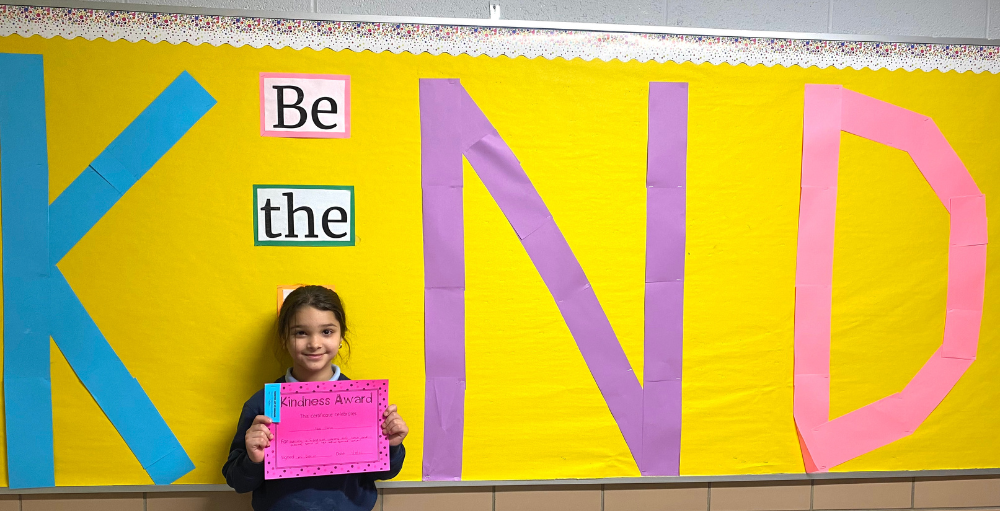 Throughout the year, Syracuse Academy of Science and Citizenship elementary school recognizes its students for their random acts of kindness.
