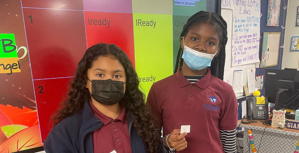 Syracuse Academy of Science and Citizenship 5th grade students demonstrated a variety of character traits for a chance to earn ClassDojo points and praise for their hard work.