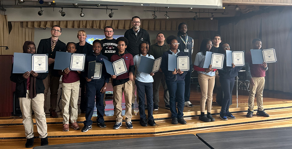 Citizenship & Science Academy of Syracuse Celebrates Honor Roll Students at Awards Ceremony