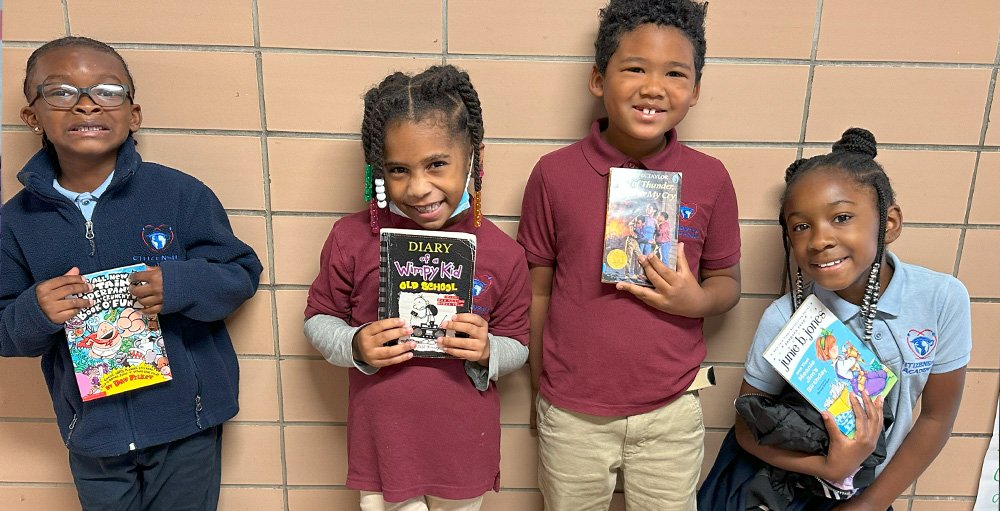 Citizenship & Science Academy of Syracuse Atoms Celebrate Banned Books Week
