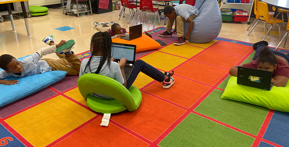 Citizenship & Science Academy of Syracuse Elementary School Practices Reading in Groups