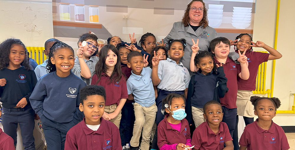 Tammy Pittsley Brings Discovery Kitchen Back to Citizenship & Science Academy of Syracuse for Nutrition Education
