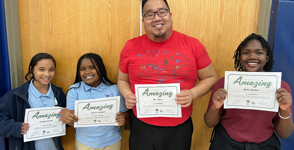 Citizenship & Science Academy of Syracuse Elementary School Celebrates P2 Winners for Kindness