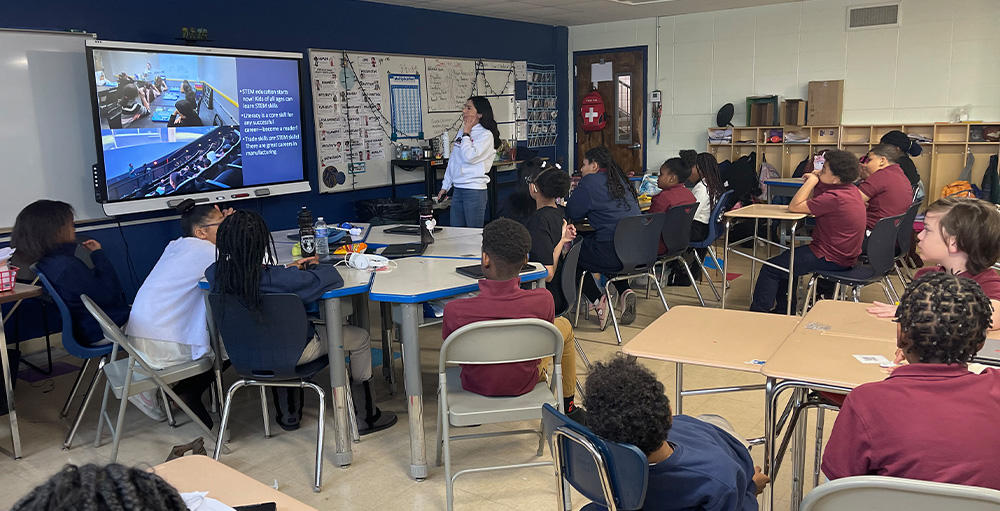 Citizenship & Science Academy of Syracuse Women's History Month Guest Speaker Stresses Importance of STEM Education