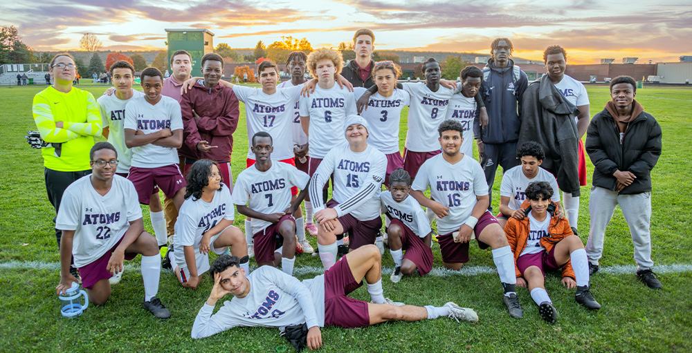 CSAS Atoms Varsity Soccer Team Triumphs Over Lafayette