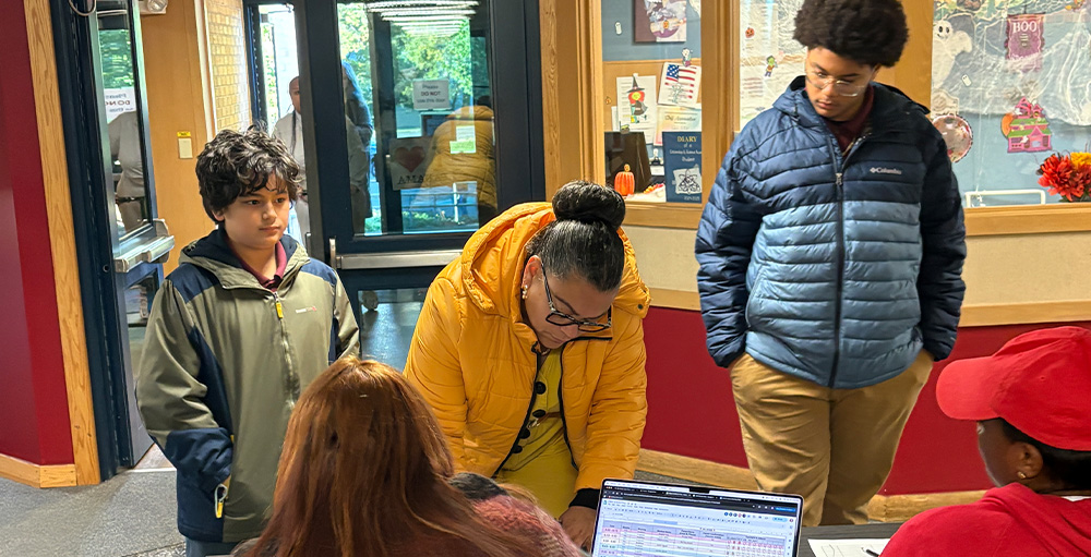 CSAS JSHS Families Connect During Parent-Teacher Conferences