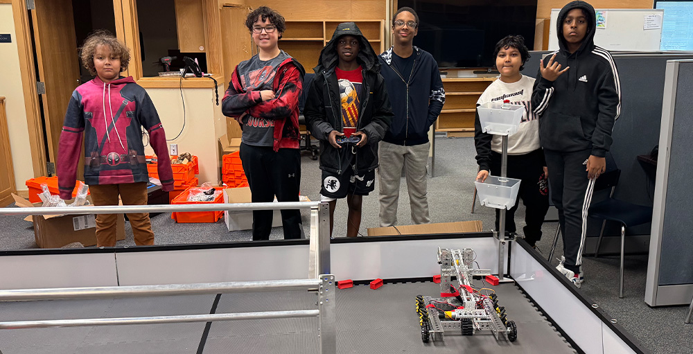 The Citizenship & Science Academy of Syracuse Robotics Club Prepares for Future Competitions