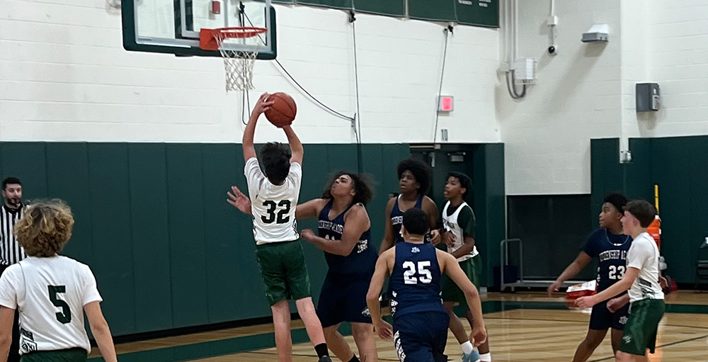 Citizenship & Science Academy of Syracuse Middle School Boys Basketball Team Faces Onondaga Central School