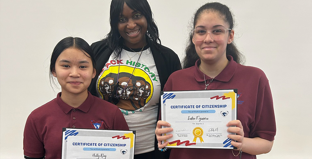 Citizenship & Science Academy of Syracuse Students Recognized for 2nd Quarter Achievements