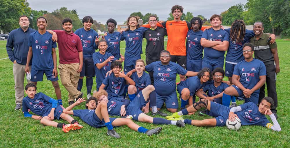 Atoms Earn Second Win of Soccer Season